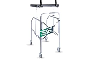 REMEDIA ONE - Deambulatore per Anziani 4 Ruote Con Appoggio Antibrachiale a Tavolo - Girello