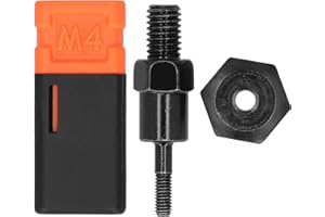 HILILAND M4 Rivetto Dado Testa Pistola Manuale Rivettatrice Punta In Acciaio Legato Mandrino Filettato Accessori Rivettatrice