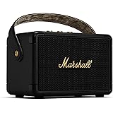 Marshall Kilburn II Bluetooth Altoparlante Portatile, Senza fili Casse, Impermeabilità IPX2, 20 ore riproduzione, Nero e otto