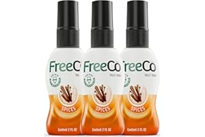 FREECÔ FreeCo Bloccante ed Eliminatore di Odori per il Bagno (Before You Go) – Spray agli Oli Essenziali Naturali | Ideale per Casa, Ufficio, Ristoranti e Viaggi | Confezione da 3x60ml – Fragranza Spezie