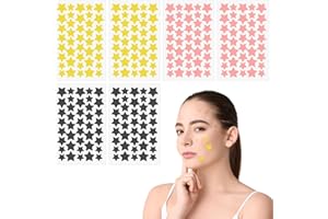 Gjinxi 240 x Pickel Patch Sterne Acne Patches Pimple Patches Kaschieren Atmungsaktiv Pickel Hydrokolloid Pflaster Anti Pickel Blasenpflaster Pickelpatches Gesicht Gesichtsaufkleber Tag Nacht Skincare