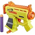 Fortnite Micro AR-L Nerf MicroShots Dart-Firing Toy Blaster and 2 Official Nerf Elite Darts For Kids, Teens, Adults