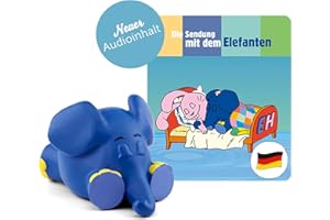 tonies Hörfiguren für Toniebox, Die Sendung mit dem Elefanten – Schlaf schön!, Hörbuch mit Musik für Kinder ab 3 Jahren, Spielzeit ca. 51 Minuten