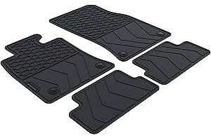 Kovvar Alfombrillas de Coche de Goma adecuadas para Mini Cooper/One R56 2007-2014