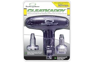 Soft Spikes CleatKaddy Clés à Pointes de Golf, Noir