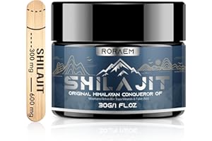 RORAEM Mumijo Shilajit Original: Hochwirksames Himalayitharz Reines Himalaya Shilajit mit Fulvosäure und Spurenmineralien - 30g Natürliche Quelle aus dem Himalaya