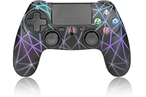 Rii | Manette de Jeu Bluetooth sans Fil pour PS4/PS3/Android/Windows/Steam | Avec Sticks Analogiques Doubles | Capteur Gyroscopique 6 Axes | Batterie 1000mAh | Expérience de Jeu Exceptionnelle