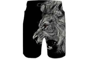 TUONROAD Costumi Uomo Mare 3D Stampato Bermuda da Bagno Asciugatura Rapida Costume Surf Pantaloncini S-3XL