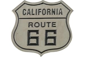 HEGIBAER Route 66 route 66 moto biker california metal button badge écussons 0719 pin