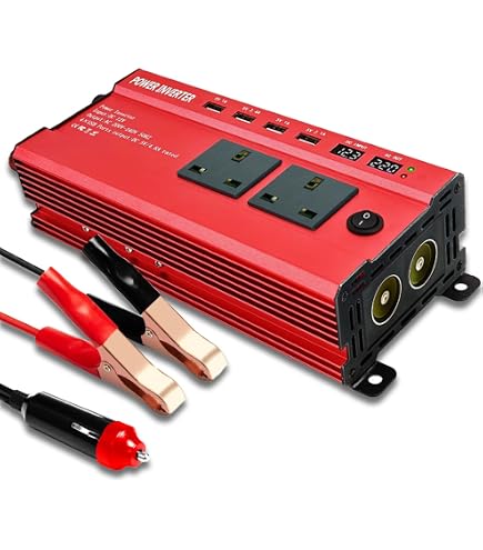 600W Car Power Inverter - 12V DC To 110V AC, Fast USB-C & USB-A Ports, Dual AC Outlets For Road Trips, Camping, And Charging Laptops & Phones On The Go - View #7
