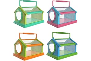YUYAN Jaula de hábitat portátil para insectos, terrario, plegable, para cría de insectos, transpirable y cómodo, suministros para mascotas