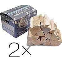Kaminholz KaminHexen 2 x 12,5 kg Double Feature Buche, Stammholz aus Deutschland PEFC