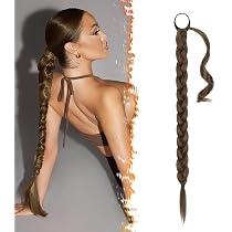 1 Stück Pferdeschwanzverlängerung Haarband – Synthetisches Haar, 40 Cm, Schwarz, Für Frauen & Mädchen, Einfach Zu Tragen