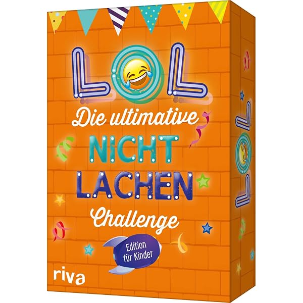 RIVA LOL - Die Ultimative Nicht-Lachen-Challenge: Dad Jokes - Gioco Di Carte Con Barzellette E Trinkspiel Variante Per Adulti (18+)