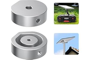 AMAZEAR Adattatore per treppiedi per mini accessori StarLink, in lega di alluminio da 1/4" 3/8", morsetto filettato per mini adattatore Star Link, uso per esterni, campeggio, viaggi VR, barca, auto,