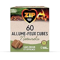 Allume Feu Naturel Allume-feu Naturel Laine De Bois Bio - Briquet écologique Cheminée | Pour Barbecue Et Feux De Camp 8-10 Min Laine De Bois Cheminée