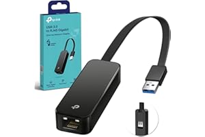 ‎TP-LINK TP-Link UE306 USB auf Ethernet Adapter, USB 3.0 zu RJ45 1000Mbps Ethernet LAN Netzwerkadapter, Plug-and-Play in Nintendo Switch, Windows 11/10/8.1, Mac OS und Linux OS