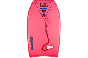 Gul Seaspray Kids Childs 33 inch Bodyboard - Slick Colourful Design Boogieboard - Leash included