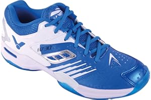 Victor A730 Junior Badminton/Squash Shoes (Blue-White)
