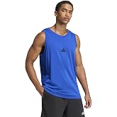 Adidas Men's Essentials Small Logo Single Jersey Tank Top