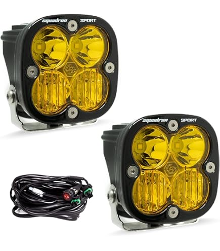 Baja Designs LP9 Sport Series Amber LED Spot Light - 350011