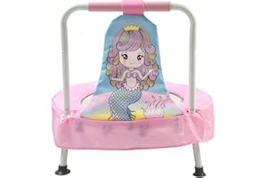 CZCPARY - Trampolín para bebé, mini cama elástica para niños, interior y exterior, para niños de 6 meses a 3 años