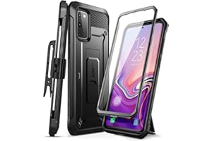 SUPCASE Etui outdoorowe do Samsung Galaxy S20 FE (6,5") 5G etui ochronne typu bumper, 360 stopni [Unicorn Beetle Pro] z ochroną wyświetlacza, czarne