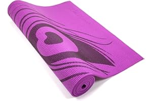 Wai Lana Yoga und Pilates Mat mit Pfauenfeder-Motiv