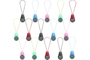 GWHOLE 15 x Kompass Mini Überleben Kinder Anhänger Tasche Kompass Klein Taschenkompass für Camping Wandern Outdoor