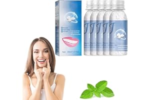 PNEDEODM Nuovi granuli per la riparazione dei denti, kit di riparazione temporanea dei denti, riparazione di lacune di riempimento dei denti rotti, riparazione dei denti mancanti (5pezzi)