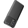 Newlike TPU Flexible Shockproof Brushed Texture Back Cover for Realme GT Master Edition (Black)