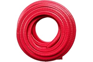 OZKAK Protection Portière Voiture Joint 5M en Forme U Protection Porte de Voiture Bande Caoutchouc, Rouge