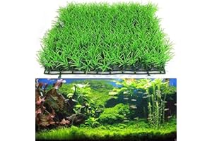 ANNIUP Eau en Plastique Herbe Artificielle Eau Aquatique Herbe Verte Plante pelouse Aquarium réservoir de Poissons Paysage Simulation de l'herbe d'eau en Plastique