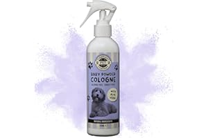 Pirbright Pet Company Dog Cologne Dog Perfume Baby Powder Fragrance Scent Allergen Free Deodorant Perfume Spray 250ml Alcohol Free Eliminates Pets Odours