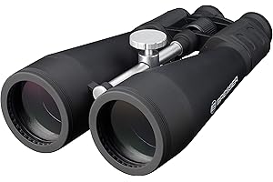 Bresser Fernglas Spezial-Astro 20x80 Porro Fernglas mit hoher Vergrößerung und integriertem Stativanschluss für weit entfernte Objekte oder für die Astronomie, violett