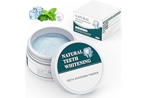 CELAKEETY Teeth Whitening Powder: 10 Month Supply | Natural Tooth Powder | Remineralizing Teeth Whitening Powder | Toothpaste Power | Enamel-Safe & Sensitivity-Free | Cool Mint Flavour | Removes Years of Stains