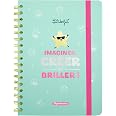Agenda Mr. Wonderful 2025 - Semainier, Autocollants, Bloc-Notes, Motivateur, Fermeture Élastique
