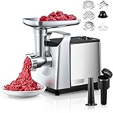 Tritacarne elettrico, Macina carne - Elettrico, 850 W, 122 kg di carne macinata all'ora