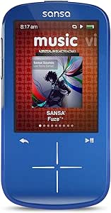 SanDisk Sansa Fuze 4GB MP3-Player (6,1 cm (2,4 ZOLL) LCD-Display, Radio) blau