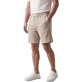 Elemge Erkek Dokulu Kumaş Rahat Kalıp Beli İpli Şort G&uuml;nl&uuml;k Basic Regular Fit Cepli Normal Bel Esnek Bermuda