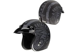 ViPER RS05 Open Face Motorcycle Motorbike Helmets Adult Electric Bike & Road Bike Legal ECE 22.06 Approved Scooter Touring Moped Crash Jet Helmet Protection Wear for Men Women