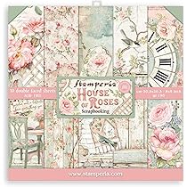 Graphic 45 Life's Journey Paper Pad - 8x8 Inch Scrapbook Paper | 8 Designs, 3 Sheets Each | Vintage Style Craft Paper