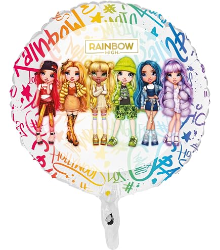 Tovaglia Di Plastica Rainbow Party – 2,1 X 1,4 M – Confezione Da 1 – Colori Arcobaleno - 5
