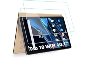 Hianjoo 2 Piezas Protector de Pantalla Compatible con Blackview Tab 10 WIFI 10.1", Premium Cristal Tablet Salvapantallas Vidrio Templado [9H Dureza Alta Claridad Sin Burbujas]