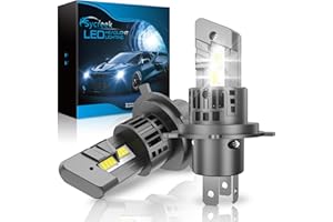 Sycreek Lampadine LED H4 HB2 9003 2024 Nuovissimo 70W 26000LM,Luci Auto Compatibile con DC 12V-18V per Efficienza Energetica,H4 LED Anti Errore,2 Lampadine H4