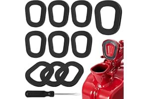 Joints pour Jerrycan Jerrican Essence Joints pour Jerrican Métal Joint d'étanchéité de Rechange pour 5,10,20 L Bidon d'essence et Bec Verseur-12 PCS