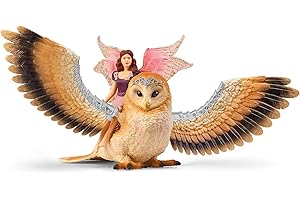 Schleich 70789 Elfe à Dos de Chouette Scintillante V2 (bayala