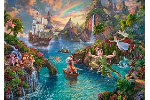 Schmidt, Thomas Kinkade: Disney Peter Pan Puzzle -1000pc, Puzzle, Ages 12+, 1 Players