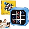 Tic Tac Toe Bolt Electronic Game - Noughts and Crosses, XO Chess Classic Board Game, 3-in-1 Handheld Puzzle Console, Fidget Toy for Kids and Adults