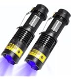 GEARLITE Torcia LED A Luce Nera 395 Nm – Ricaricabile, Impermeabile IP65, Per Macchie Urina E Rilevamento Valute - 3